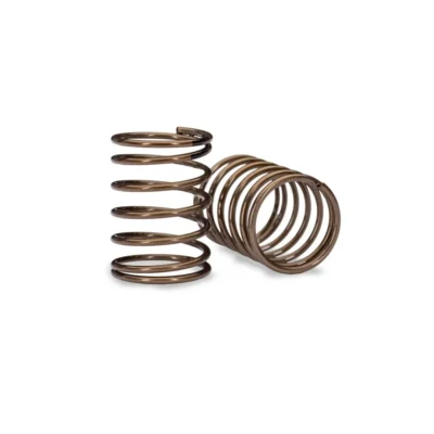 Traxxas Short Ultra Shock Springs (1.28-rate Black Stripe) (2)