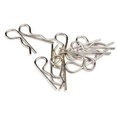 Traxxas Standard Body Clips (Silver) (12pcs) (1834)