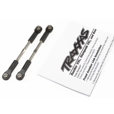 Turnbuckles, toe link, 55mm (75mm center to center) (2) (assembled with rod ends and hollow balls)