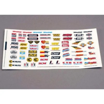 Traxxas Decals Race Sponsors (2514)