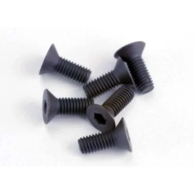 Traxxas Screws Countersunk 3x8mm Hex (2550)