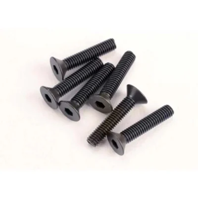 Traxxas Screws Countersunk 3x15mm Hex (2553)
