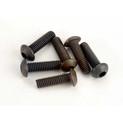 Traxxas 3x10mm Button Head Hex Screws (6pcs) (2577)