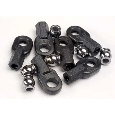 Traxxas Long Rod Ends w/ Hollow Ball Connectors (2742)