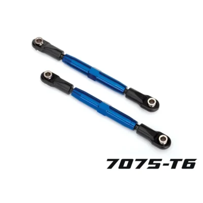Traxxas Aluminum Rear 73mm Camber Links (Blue) (3644X)