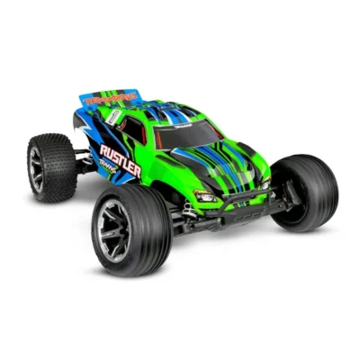 Traxxas Rustler 2WD HD 1/10 RTR Stadium Truck w/ USB-C (Green)
