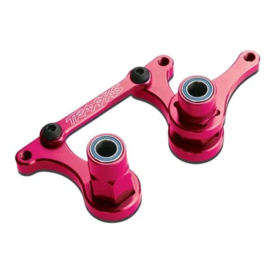 Traxxas Aluminum Steering Bellcranks/Draglink (Pink) (3743P)