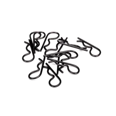 Traxxas Heavy Duty Body Clips (Black) (12pcs) (3934A)