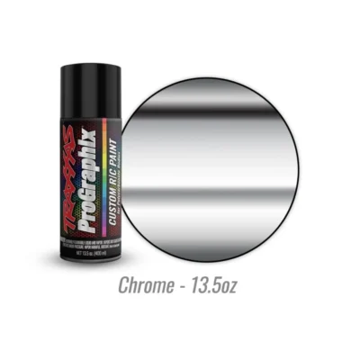Traxxas ProGraphix Custom RC Lexan Body Paint (Chrome) (13.5oz)