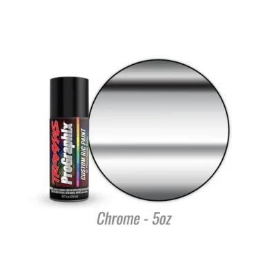 Traxxas ProGraphix Custom RC Lexan Body Paint (Chrome) (5oz)