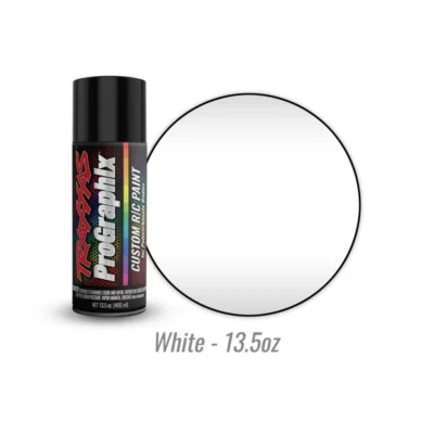 Traxxas ProGraphix Custom RC Lexan Body Paint (White) (13.5oz)