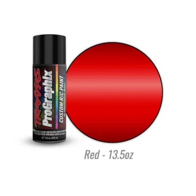 Traxxas ProGraphix Custom RC Lexan Body Paint (Red) (13.5oz)