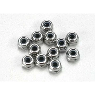 Traxxas Nuts Nylon Locking 2.5mm (12)