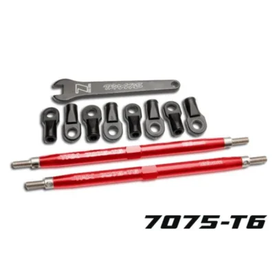 Traxxas Revo/Summit Aluminum Toe Links (Front or Rear) (Red)