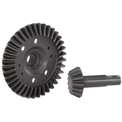Traxxas Machined Spiral Cut Differential Ring Gear & Pinion Gear (5379R)