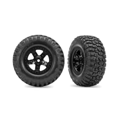 Traxxas Slash BFGoodrich Tires w/ SCT Wheels (Black) (2pcs)