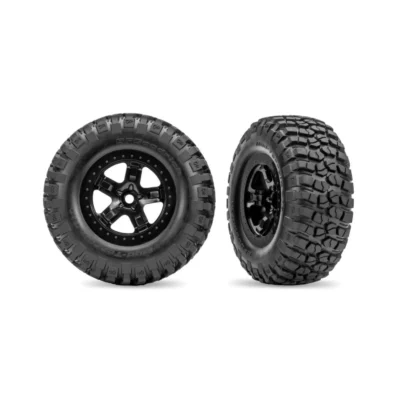 Traxxas Slash BFGoodrich Tires w/ SCT Wheels (Black) (2pcs)