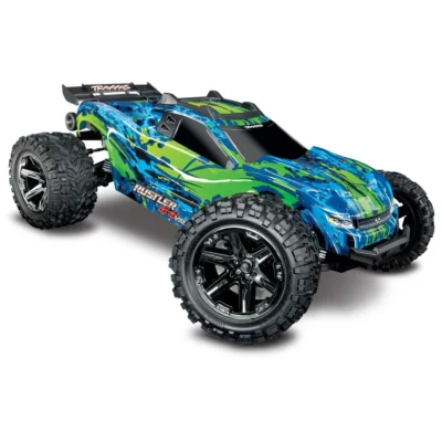 Traxxas Rustler 4X4 VXL 1/10 Scale RTR Stadium Truck (Green)