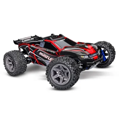 Traxxas Rustler 4X4 BL-2S 1/10 4WD Stadium Truck (Red)