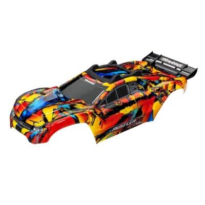 Traxxas Rustler 4x4 Body Shell (Solar Flare) (6718R)