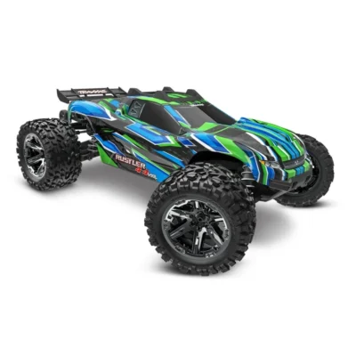 Traxxas Rustler 4X4 VXL HD 1/10 Scale RTR Stadium Truck (Green)
