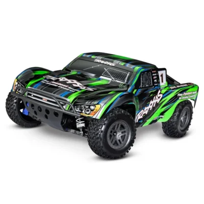 Traxxas Slash 4X4 BL-2S 1/10 4WD Short Course Truck (Green)
