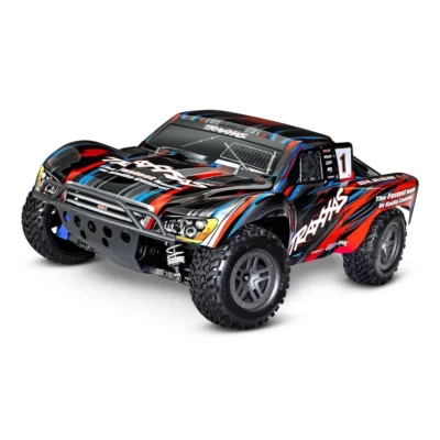 Traxxas Slash 4X4 BL-2S 1/10 4WD Short Course Truck (Red)