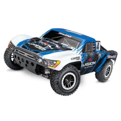 Traxxas Slash 4X4 VXL 1/10 Brushless Short Course Truck w/ Clipless Body (Vision)
