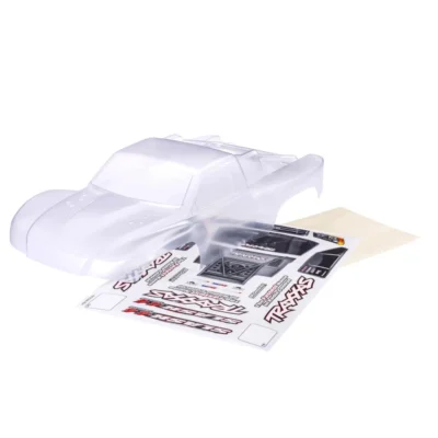 Traxxas Slash 2WD/4X4 Clipless Body w/ Decals (Clear)