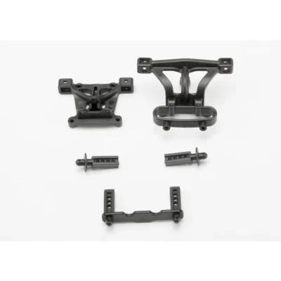 Traxxas 1/16 Body Mounts w/ Posts (Front & Rear) (7015)