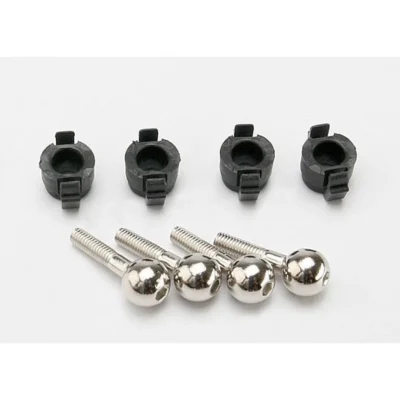 Traxxas Pivot Balls w/ Caps (4) (7033)