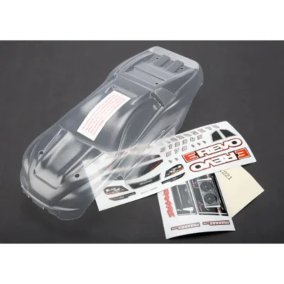 Traxxas 1/16 E-Revo Body (Clear)