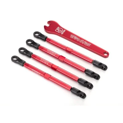 Traxxas 1/16 E-Revo Aluminum Toe Links (Red) (7138X)