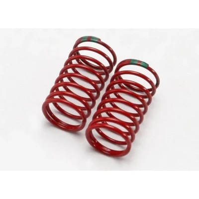 Traxxas 1/16 Red GTR Springs (Double Green 0.88 Rate) (7141)