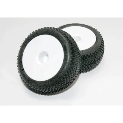 Traxxas 1/16 E-Revo Response Pro Tires w/ White Dished Wheels