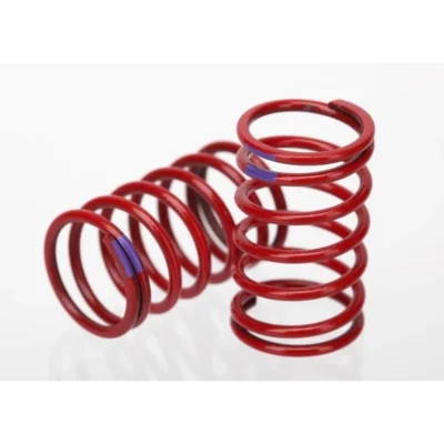 Traxxas 1/16 Red GTR Springs (Purple 3.2 Rate) (7246)