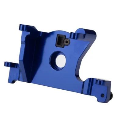 Traxxas Rustler 4x4 Aluminum Motor Mount (Blue)