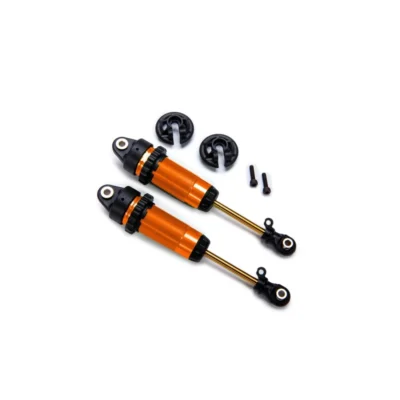 Traxxas GTR Shocks XXL Orange Aluminum PTFE Coated Bodies w/ TiN Shafts