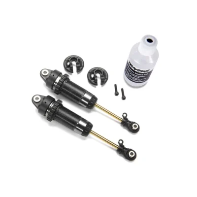 Traxxas GTR Shocks XXL Black Aluminum PTFE Coated Bodies w/ TiN Shafts (7462X)