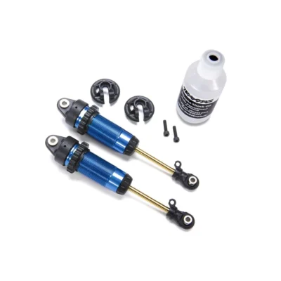 Traxxas GTR Shocks XXL Blue Aluminum PTFE Coated Bodies w/ TiN Shafts (7462)