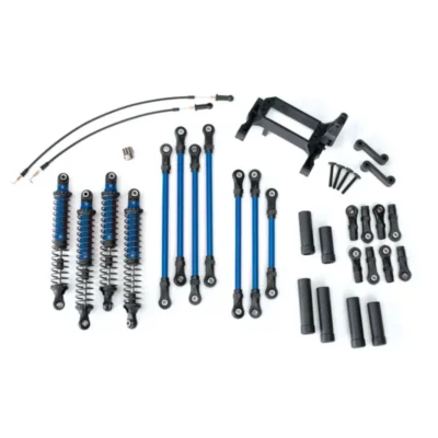 Traxxas TRX-4 Complete Long Arm Lift Kit (Blue)