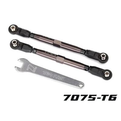 Traxxas UDR Aluminum TUBES Toe Links (102mm) (Black) (8547A)