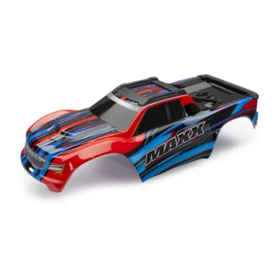 Traxxas Maxx V1 Body w/ Decals (Red)