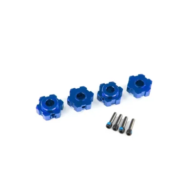 Traxxas Maxx Slash Aluminum Hex Wheel Hubs (Blue)
