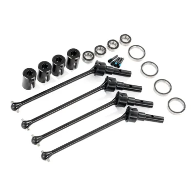 Traxxas Maxx WideMaxx Steel Constant-Velocity Driveshafts (4) (8996X)