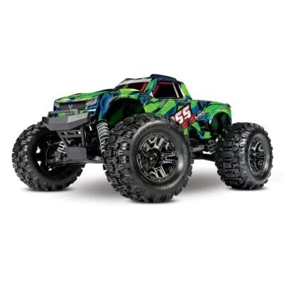 Traxxas Hoss 4X4 VXL 1/10 Scale RTR Monster Truck (Green)