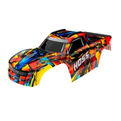 Traxxas Hoss 4X4 VXL Solar Flare Body (9011R)