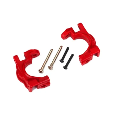 Traxxas Caster Blocks Red L&r (9032R)