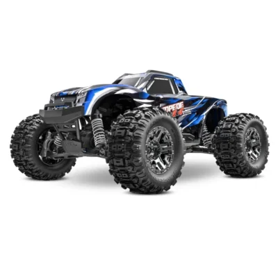 Traxxas Stampede 4X4 VXL 1/10 Brushless Monster Truck w/ Extreme Heavy Duty Kit & Clipless Body (Blue)