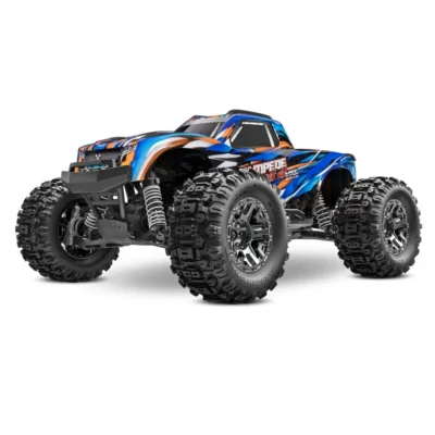 Traxxas Stampede 4X4 VXL 1/10 Brushless Monster Truck w/ Extreme Heavy Duty Kit & Clipless Body (Orange)